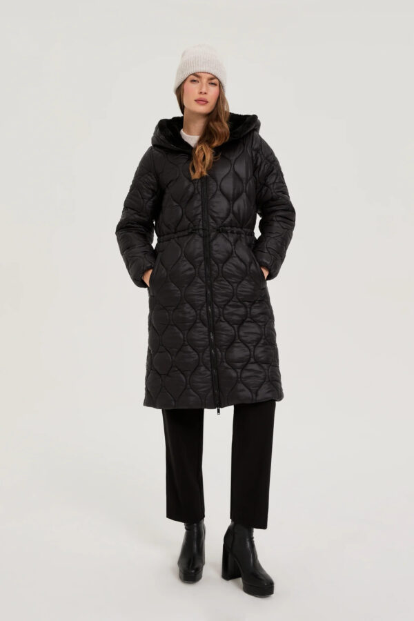 Kurtka z kapturem czarna