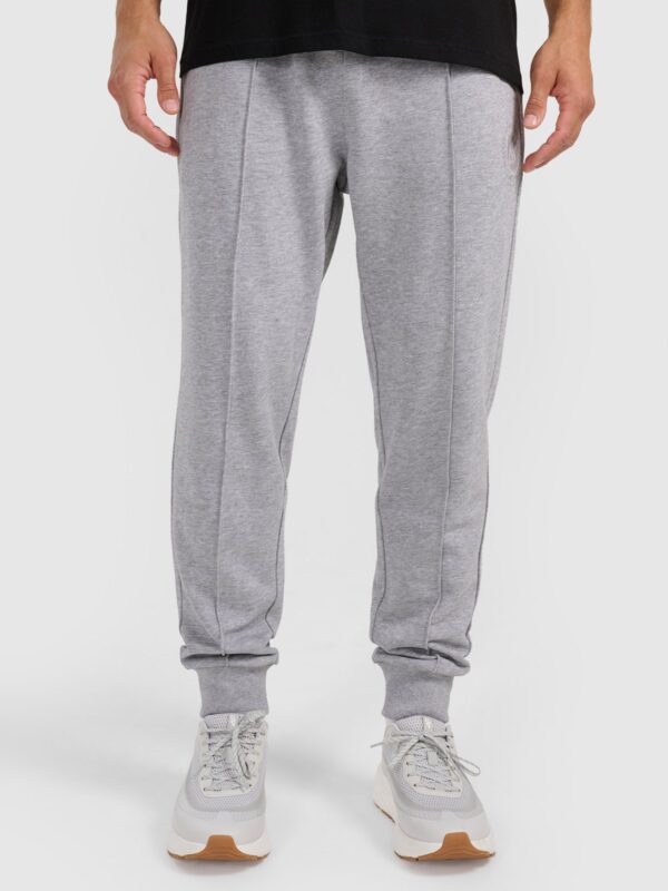 4F Spodnie dresowe joggery męskie - szare