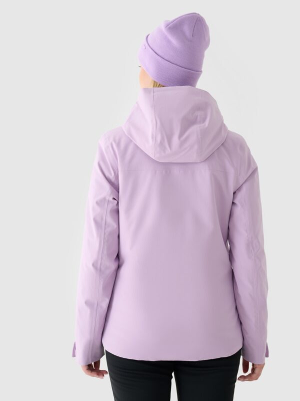 4F Kurtka narciarska membrana 5000 damska - fioletowa