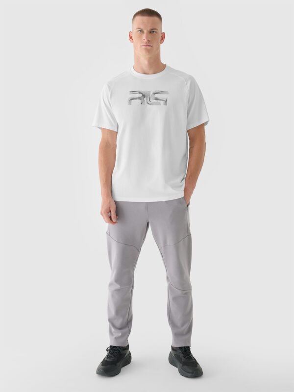 4F T-shirt oversize męski 4F x Robert Lewandowski - biały