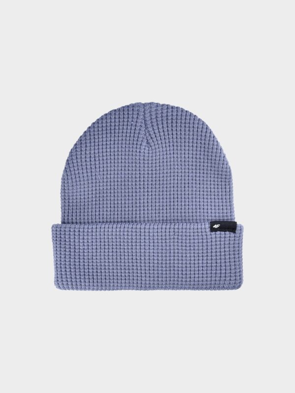 4F Czapka zimowa męska - niebieska