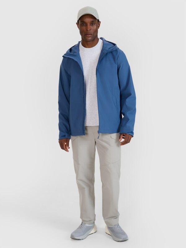 4F Kurtka przejściowa membrana 5000 męska - niebieska