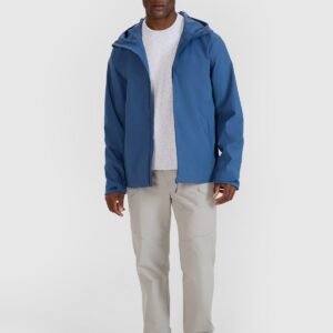 4F Kurtka przejściowa membrana 5000 męska - niebieska