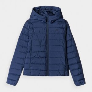 4F Kurtka puchowa z wypełnieniem z recyklingu damska - granatowa