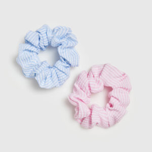 Zestaw dwóch gumek w paski