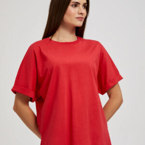 761559b74c3b1fa79a9e6a4d5943bc6d1502c4f4 Bluzka oversize czerwona