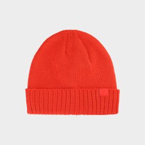 4F Czapka zimowa dziecięca - czerwona