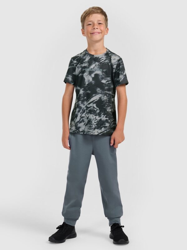 4F T-shirt sportowy szybkoschnący chłopięcy - multikolor 158/164 (12-14 lat)