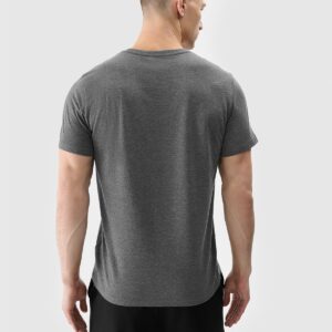 77b0deac137ec1a94092bc48ca5c50b598955205 4F T-shirt regular z nadrukiem uniseks 4F x Drift Masters - szary