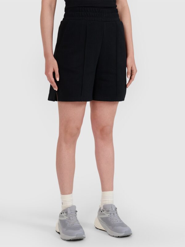 4F Spodenki dresowe damskie - czarne