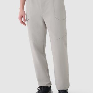 4F Spodnie casualowe męskie - szare