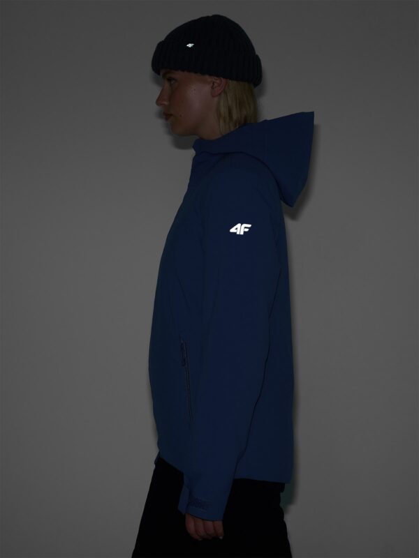 4F Kurtka narciarska membrana 5000 damska - granatowa