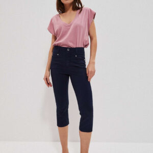 7a195b15593fed5a70c3f9e985e875686e1c9726 Spodnie rybaczki lyocell granatowe