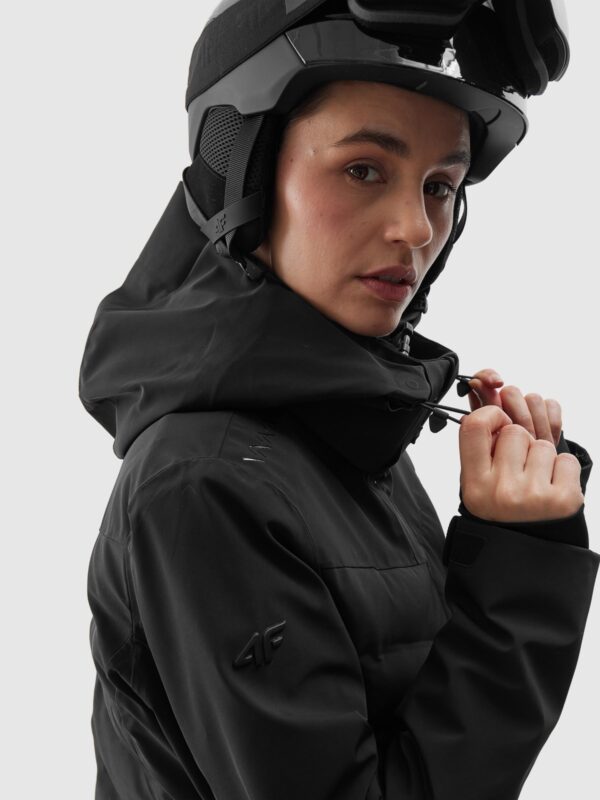 7a5f8b7797cc5b4469fad3ba9503a22e1ca46afb 4F Kurtka narciarska membrana Dermizax 20000 damska - czarna