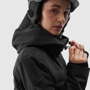 4F Kurtka narciarska membrana Dermizax 20000 damska - czarna