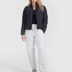 4F Kurtka puchowa z wypełnieniem syntetycznym damska - czarna