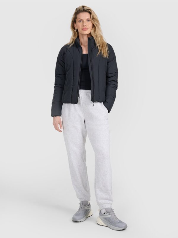 4F Kurtka puchowa z wypełnieniem syntetycznym damska - czarna