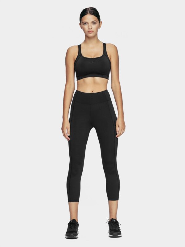 4F Legginsy treningowe 7/8 szybkoschnące damskie