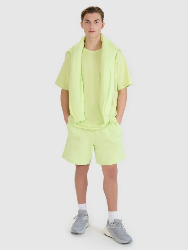 4F Spodenki dresowe uniseks - zielone