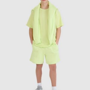 4F Spodenki dresowe uniseks - zielone