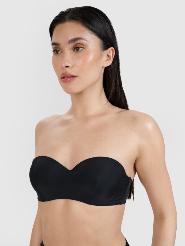 4F Góra od bikini damska - czarna