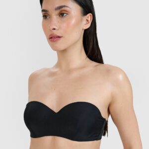 4F Góra od bikini damska - czarna