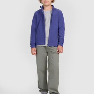 4F Polar slim ze stójką chłopięcy - niebieski 158 (12-13 lat)