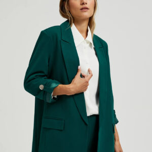 7d26fb0ea6592eb9442da6823f8df041b158231f Marynarka z rękawami 3/4 zielona