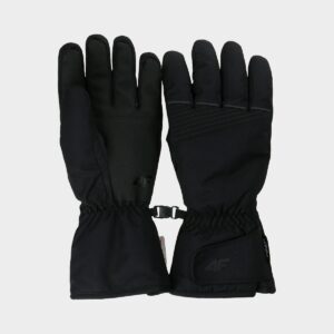 4F Rękawice narciarskie Thinsulate męskie - czarne