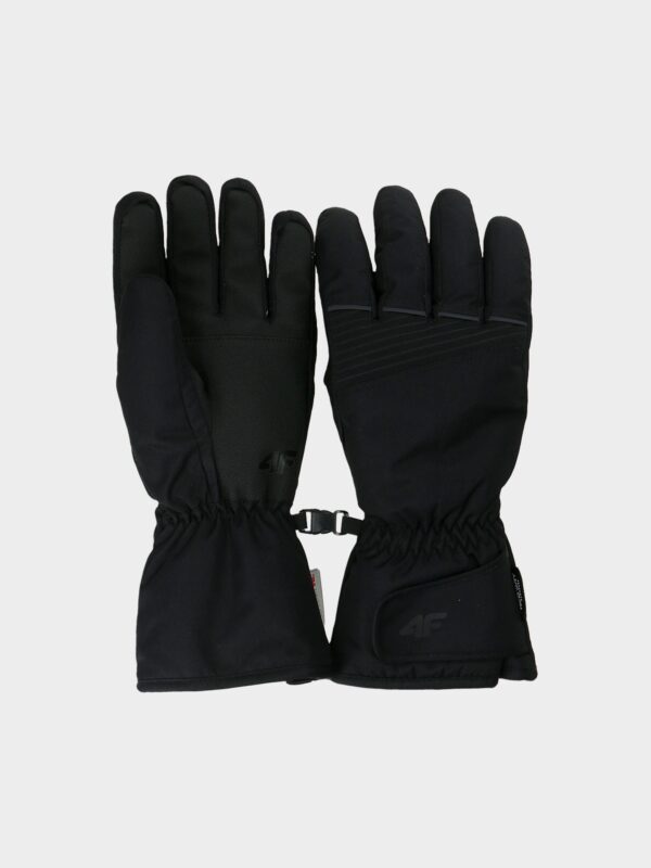 4F Rękawice narciarskie Thinsulate męskie - czarne