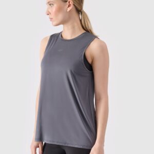4F Top treningowy ciążowy oversize damski - szary