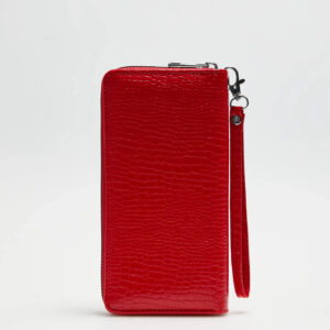 Portfel z zawieszką czerwony