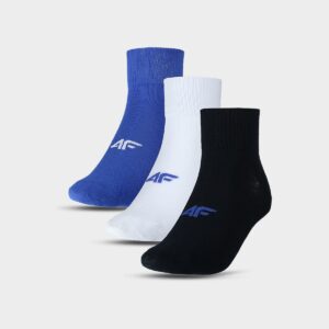 4F Skarpetki casual za kostkę (3-pack) męskie - multikolor
