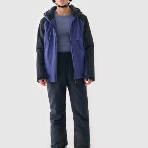4F Kurtka narciarska membrana 8000 męska - granatowa