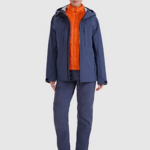 4F Kurtka trekkingowa membrana 20000 damska - szara