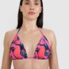 4F Góra od bikini damska - różowa