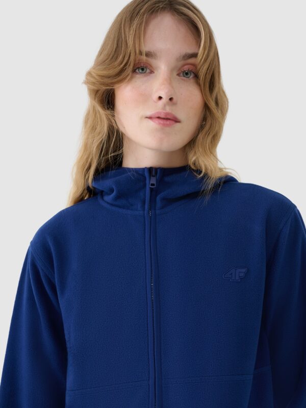 4F Polar regular z kapturem damski - granatowy