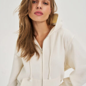 85fa40d1b48193e55adfeba5513fbc329df1ec09 Bluza z kapturem ecru