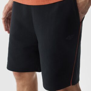 4F Spodenki dresowe męskie - czarne