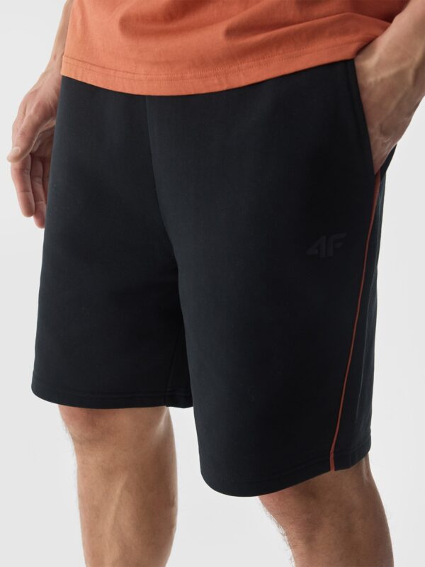 4F Spodenki dresowe męskie - czarne