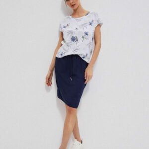 895536ddc7f9db40e9102fbf039535425b7bd2b0 Spódnica z kieszeniami granatowa