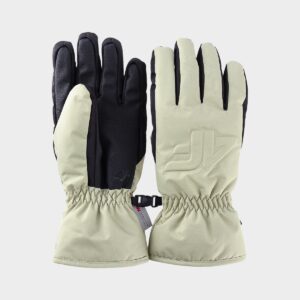 4F Rękawice narciarskie Thinsulate damskie - oliwkowe/khaki
