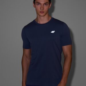 8a02cb0dd5e336862f251f8fdcf8f4a91ac69881 4F Koszulka do biegania szybkoschnąca męska - szara