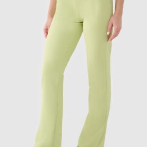 4F Spodnie treningowe szybkoschnące damskie - zielone