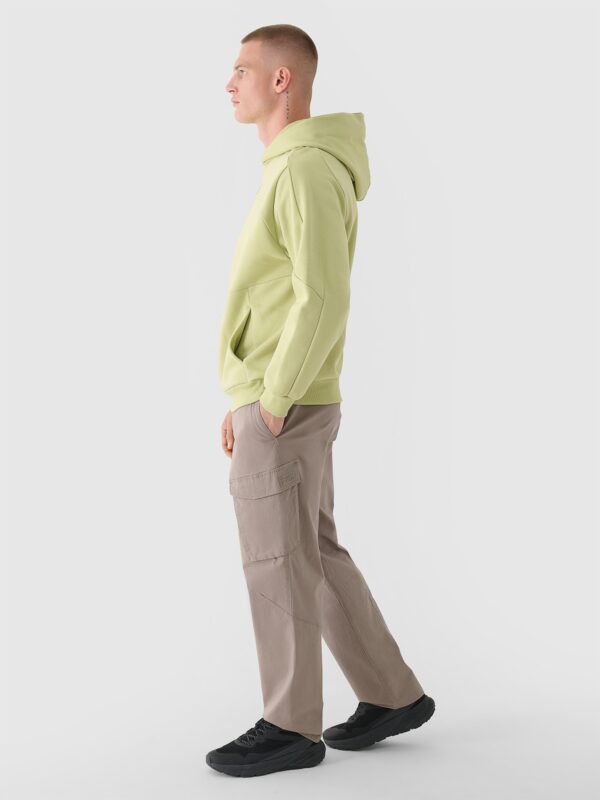 4F Spodnie casual cargo męskie 4F x Robert Lewandowski - khaki