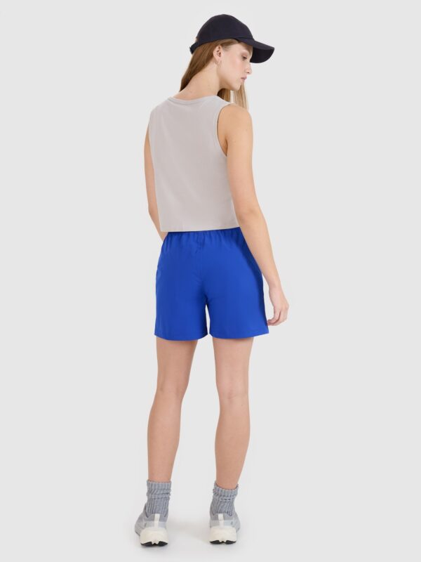 4F Spodenki casual damskie - niebieskie