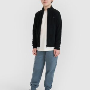 4F Polar regular ze stójką chłopięcy - czarny 122 (6-7 lat)