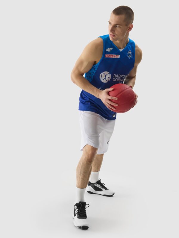 4F Tank top replika wyjazdowy z sezonu 2023/24 męski 4F x MKS Dąbrowa Górnicza - multikolor