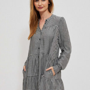 8b59225444d39970de9b36c4898311c34d2e1a1e Koszula z falbaną biało czarna