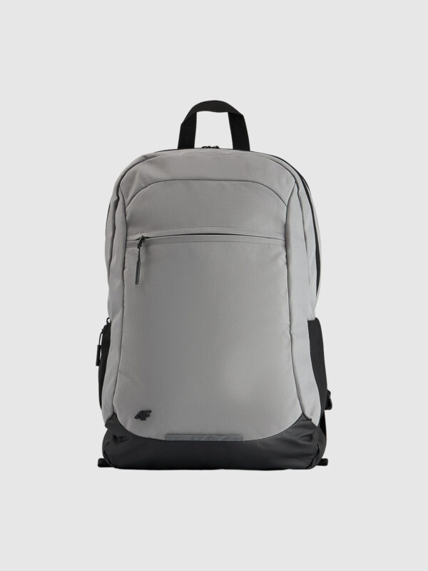 4F Plecak miejski (20 L) z zapinaną kieszenią na laptop - szary